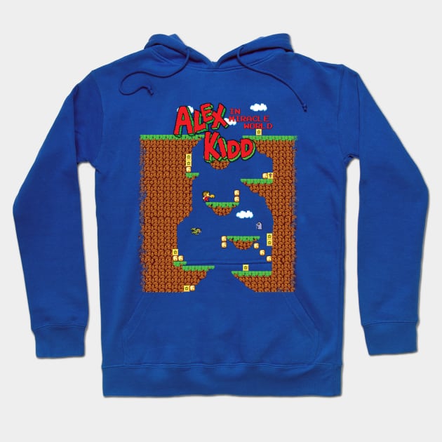 Alex Kidd In Miracle World Hoodie by NerdShizzle